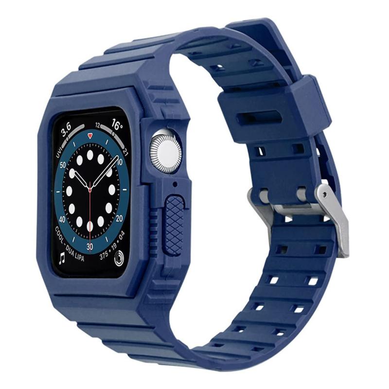 NikalaJP Apple Watch バンド ケース一体型 衝撃吸収 AppleWatch Series1/2/3/4/5 /6/SE対応