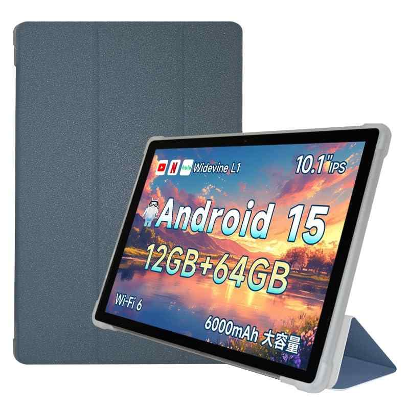 For BMAX I9 Plus ケース 10.1インチ 携帯ケース三つ折 全面守る 丈夫な 対衝撃 シリコン 四角 バンパー 傷つけ防止 保護 手触り良い 衝撃緩和 BMAX I9 Plus 專用タブレット保護ケース