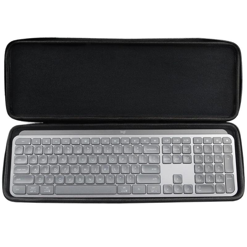 MUMING収納ケース 互換品 logicool ロジクール MX KEYS KX800/ MX KEYS S KX800s ミニマリスト ワイヤレス イルミネイテッド キーボード(ケースのみの販売)対応機種: Logicool MX KEYS KX800及びMX KEYS S KX800sキーボード専用の収納ケース保護機能: 耐衝撃性の高い素材を使用し、キーボードを傷や衝撃から守ります携帯性: コンパクトで軽量なデザインで、持ち運びに便利な収納ケース収納スペース: キーボード本体がぴったり収まる専用設計で、内部の無駄なスペースを削減使いやすさ: ファスナー式の開閉で、キーボードの出し入れがスムーズに行えます