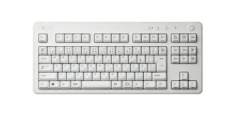 REALFORCE 東プレ R3 キーボード 静音 ハイブリッドモデル 日本語配列 スーパーホワイト