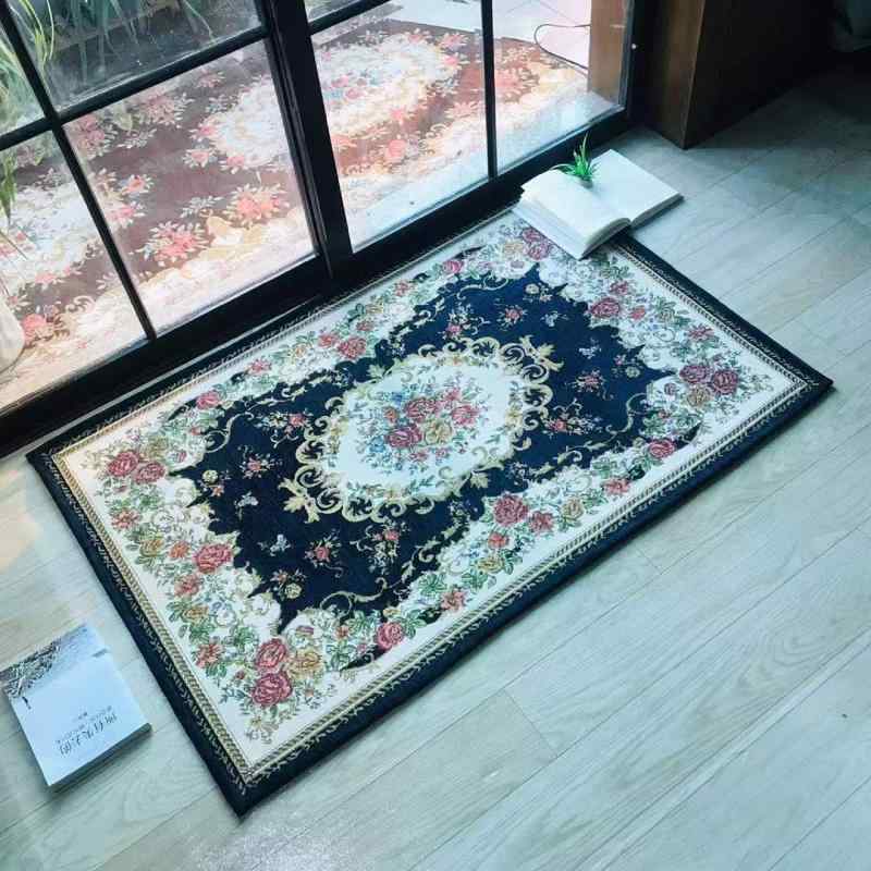 玄関マット室内ラグ・カーペット。ドアマット 家庭用 屋内花柄 吸水 速乾洗える,吸水 速乾 すべり止め..