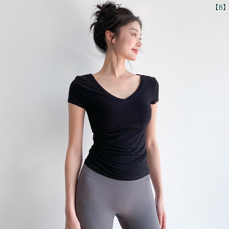 レディース Tシャツ トップス 春夏 薄手 透気性 収腰 タイト スリム インナー ソリ...