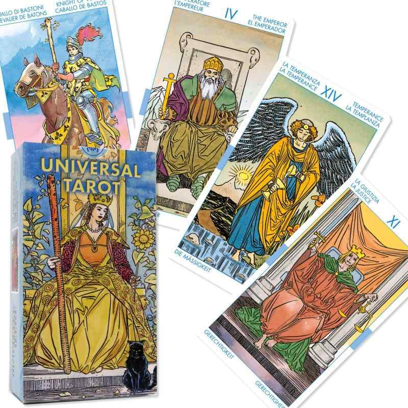ユニバーサル タロット Universal Tarot タロット占い方 日本語解説書付き FLATLAND 正規品 タロットカード 78枚メーカー：Lo Scarabeo S.r.l.アーティスト：ロベルト・デ・アンジェリス（Roberto De Angelis）カードサイズ：66×120mmカード枚数：78枚タロット占いミニ解説書（全56）付きメーカーオリジナル英文ガイドブック付き