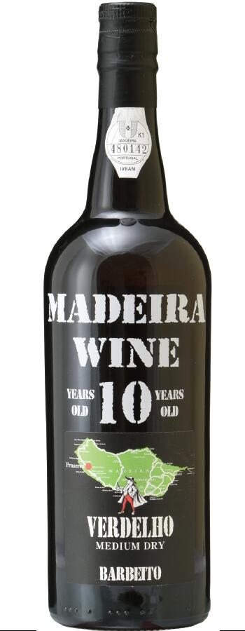 ヴィニョス バーベイト マデイラ ヴェルデーリョ 10年 Vinhos Barbeito Madeira Verdelho 10 Year Old ポルトガルワイン/マデイラワイン/中辛口/750ml