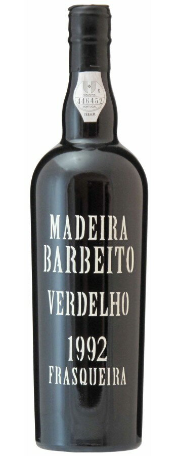 ヴィニョス バーベイト マデイラ ヴェルデーリョ 1992 Vinhos Barbeito Madeira Verdelho ポルトガルワイン/マデイラワイン/中辛口/750ml