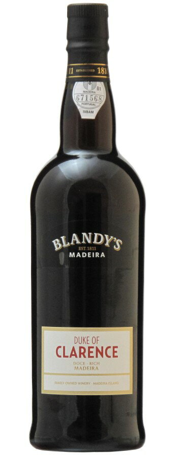 ufB[Y }fC f[NEIuENX NV Blandy's Madeira Duke of Clarence |gKC/}fCC/Ì/750ml