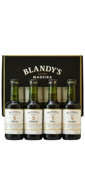 ufB[Y }fC i5N ~j{g4Zbg Blandy's Madeira White Varietal wines 5 Years Old mini bottles |gKC/}fCC/4{~50ml