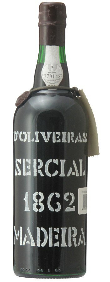 ペレイラ・ドリヴェイラ マデイラ セルシアル 1862 Pereira D'Oliveira Madeira Sercial ポルトガルワイン/マデイラワイン/辛口/750ml