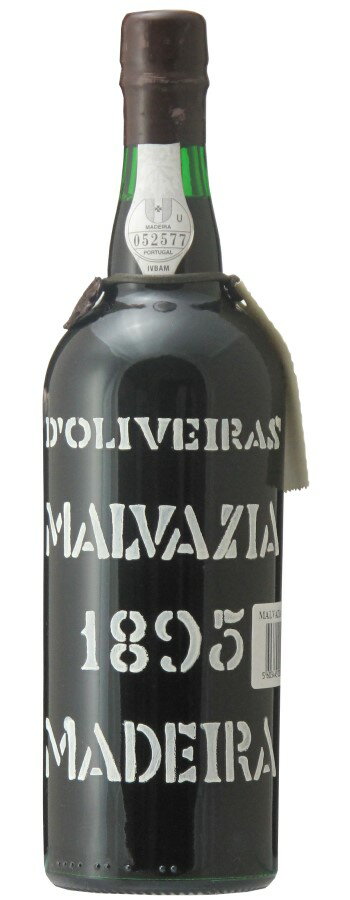 ペレイラ・ドリヴェイラ マデイラ マルヴァジア 1895 Pereira D'Oliveira Madeira Malvasia ポルトガルワイン/マデイラワイン/甘口/750ml