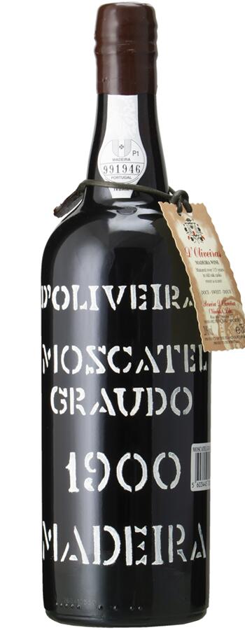 ペレイラ・ドリヴェイラ マデイラ モスカテル グラウ—ド 1900 Pereira D'Oliveira Madeira Moscatel Graudo ポルトガルワイン/マデイラワイン/甘口/750ml