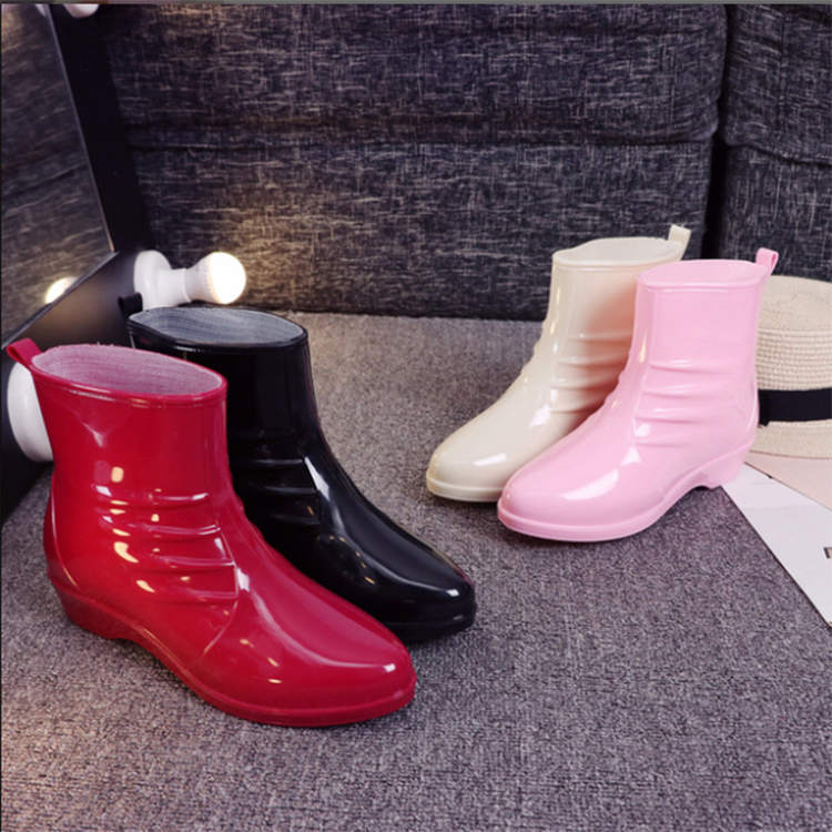 レインシューズ 長靴 レディース 滑り止め 梅雨対策 雨靴 長靴 梅雨 靴 雨靴 防水 晴雨兼用 ブラック 耐滑 通勤 通学 台風 おしゃれ レイン靴 xiez...