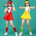 3点セット チア チアガール ダンス 衣装 ヒップホップ ジャズ サロペット スカート hiphop 女の子 ダンス衣装 おしゃれ ジャズ ダンスウェア ジュニ...
