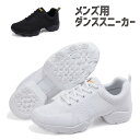 ダンススニーカー 大人 メンズ カジュアル スニーカー ダンスシューズ 社交ダンスシューズ ジャズ 団体 チアダンス フィットネス 応援団 ブラック ホワイト ...