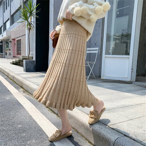 チュールスカート プリーツスカート レディース ニット素材ミモレ丈 ロング丈 20代 30代 40代 体型カバー ゆったり ベージュ ブラック コーヒー グレー 無地 秋冬 大人 上品 きれいめ 大人可愛い BQ-021 海外通販 チュールスカート プリーツスカート レディース ニット素材ミモレ丈 ロング丈 20代 30代 40代 体型カバー ゆったり ベージュ ブラック コーヒー グレー 無地 秋冬 大人 上品 きれいめ 大人可愛い BQ-021 海外通販