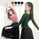 バレエレオタード コート tシャツ 体操服 レディース バレエ衣装 大人 体操 ダンス 練習服 ステージ衣装 シンプル レッスン着 長袖 バレエトップス 春秋 ...