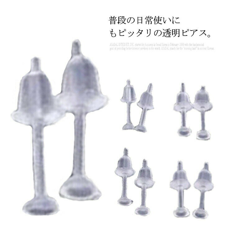 ピアス レディース 両耳用 メンズ シンプル アクセサリー 送料無料 透明ピアス クリアピアス 40本セット 耳飾り シークレット 軟骨ピアス erhuan-1883-gg 海外通販