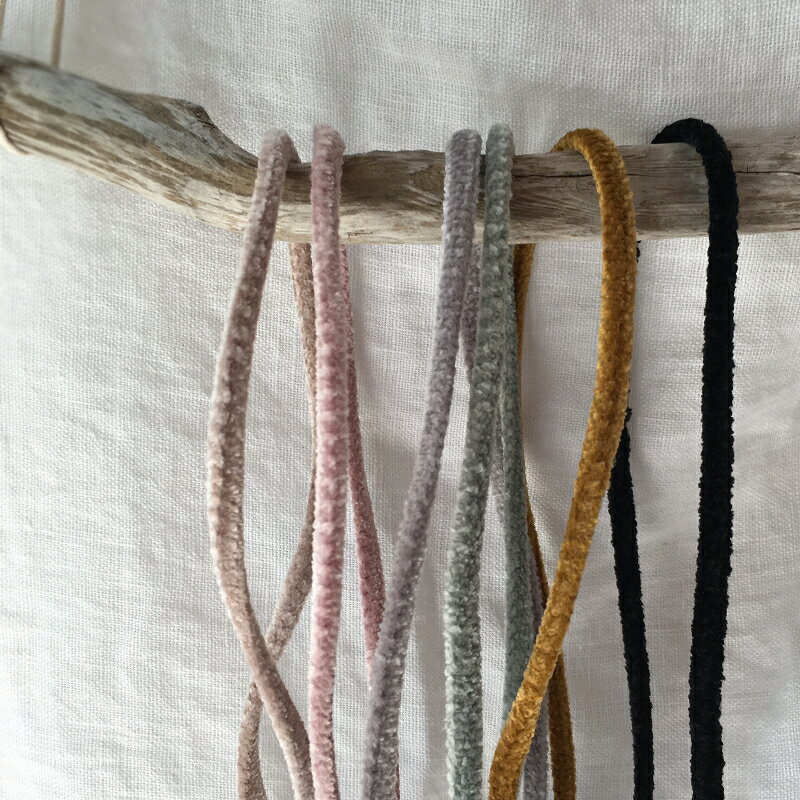 【100cm】起毛（モール）コード ハンドメイド 手芸 アクセサリー 材料 素材 パーツ 手芸 バレッタ カチ..