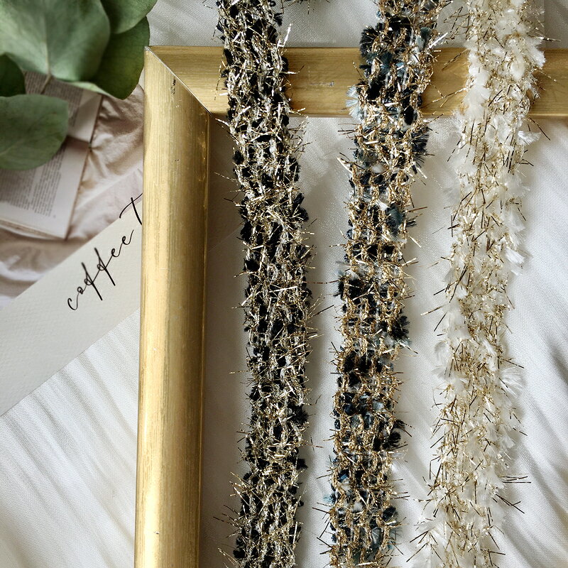 【12/4～10％オフ】【50cm】 ファンシーツイードブレード ラメ ピアス イヤリング ハンドメイド 手芸 ..