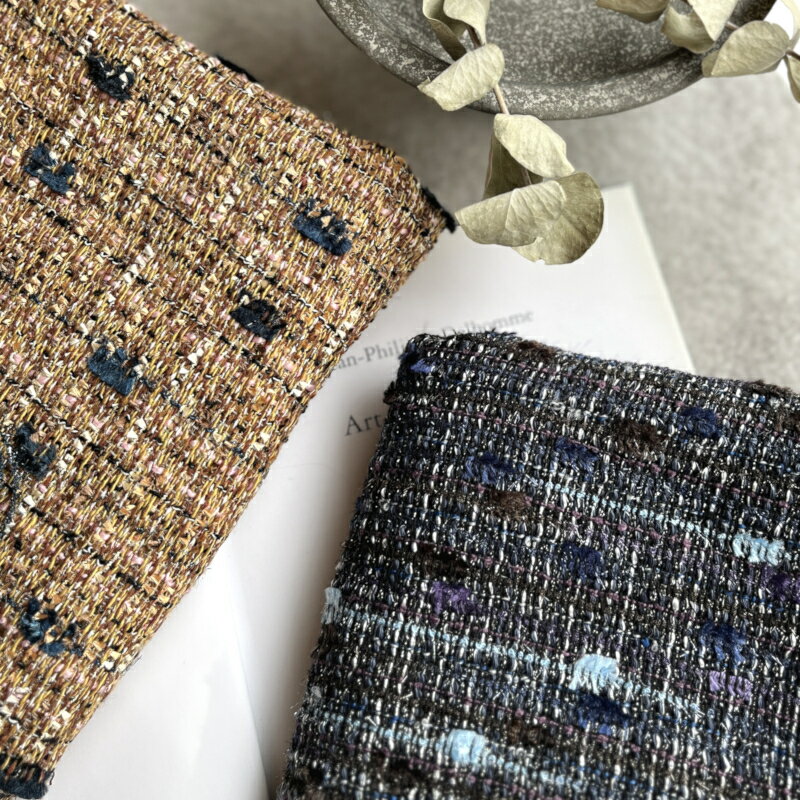 【45cm/90cm】ツイード生地　カットクロス 　カット済み　ディスプレイ イベント 撮影小物 インテリア ..