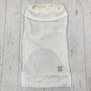 ※在庫のみ Coo Couture クークチュール heat wan オフタートルネックタンクニット 3Lサイズ ホワイト 犬 服 あったか素材 保温機能 やわ...