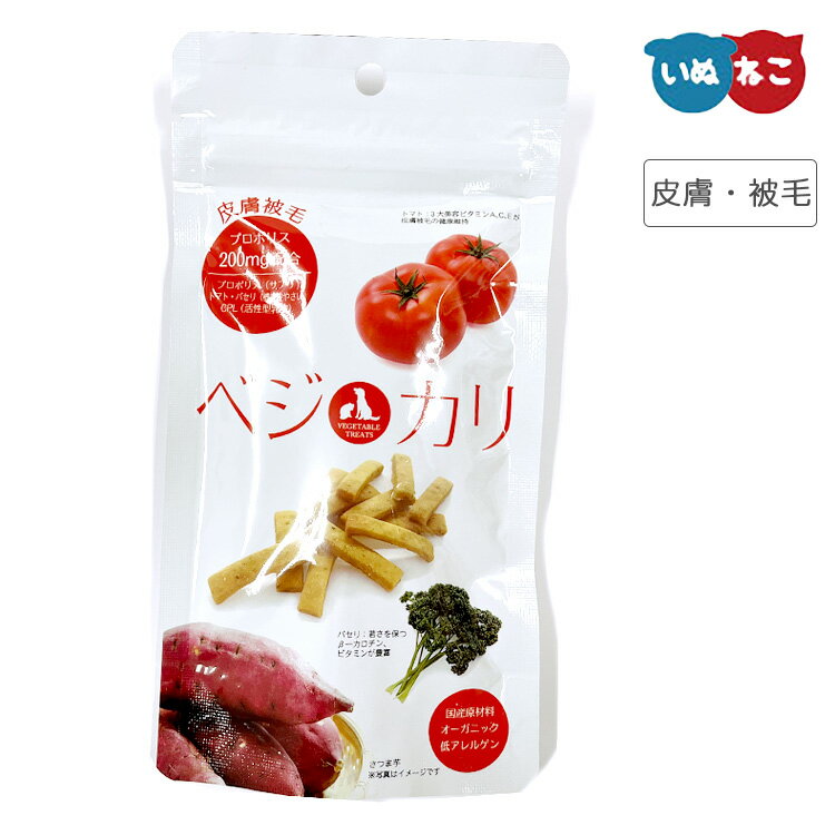ベジカリ皮膚 被毛 40g ペット用サプリメントおやつ犬 おやつ 猫 おやつ ペット おやつ サプリメント ..
