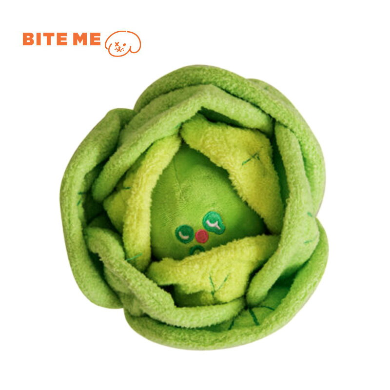 BITE ME キャベツくん ボールおもちゃ 犬 おもちゃ ボール ノーズワーク キャベツ カサカサ