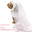 在庫限り ポンポリース エンジェルウェディング 4号犬 服 犬 ドレス 撮影 衣装 コスプレ 結婚式 披露宴