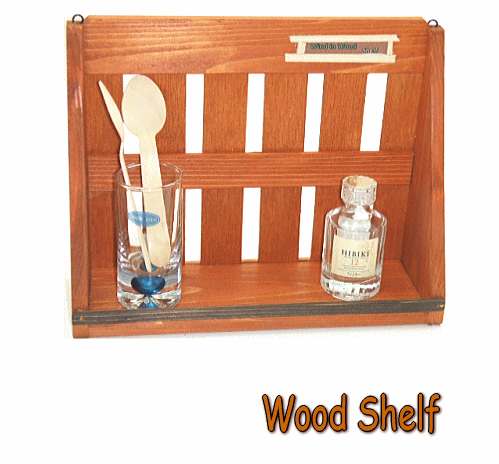 Wood Shelf Brown