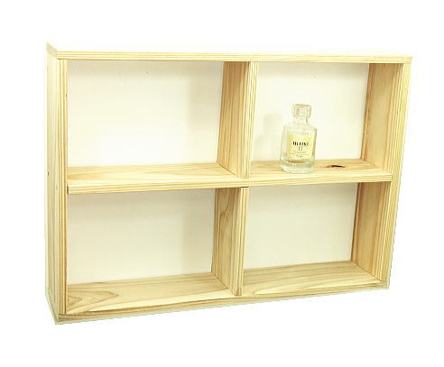 Wood Shelf -BOX-DoubleNatural10P26Jan11