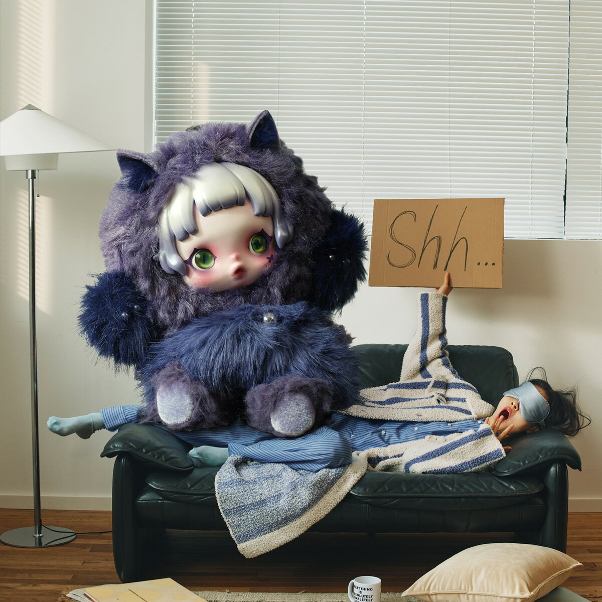 SKULLPANDA You Found Me! シリーズ ぬいぐるみペンダント 3