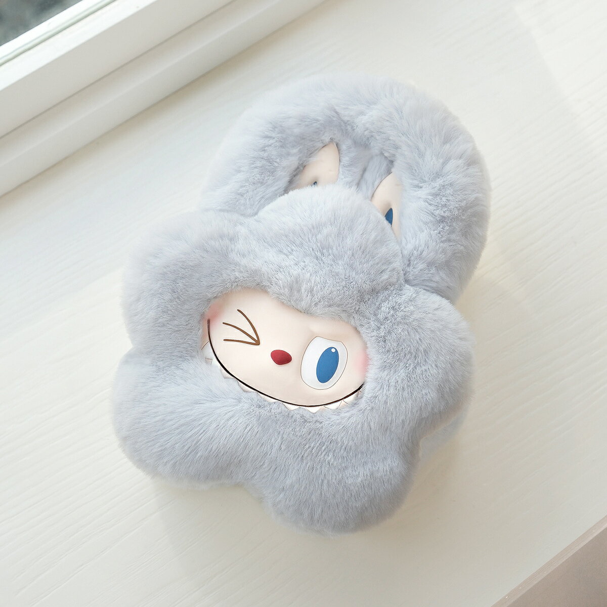 THE MONSTERS Classic シリーズ ぬいぐるみフラワーバッグ ブルー 製品画像:9位