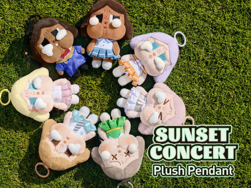 CRYBABY Sunset Concert シリーズ ぬいぐるみペンダント【アソートボックス】のサムネイル