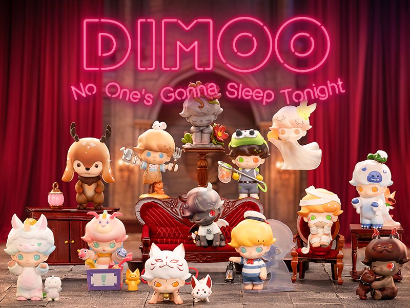 楽天POP MART JAPAN 楽天市場店DIMOO No One's Gonna Sleep Tonight シリーズ【アソートボックス】