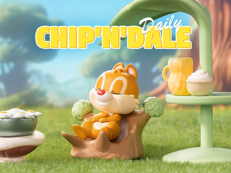 DISNEY チップ ＆ デール デイリー シリーズ【ピース】のサムネイル