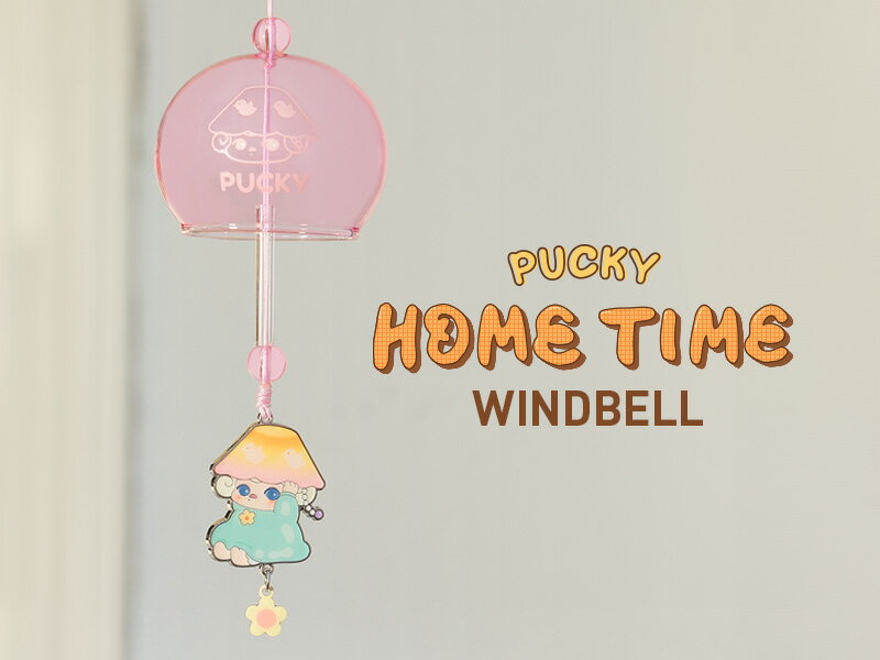 PUCKY Home Time シリーズ Windbell【ピース】