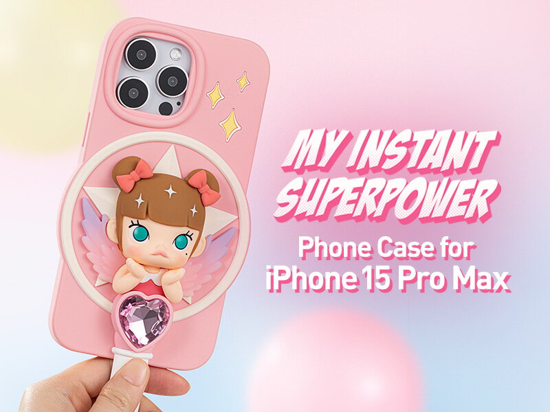 MOLLY My Instant Superpower iPhoneケース 15 Pro Max