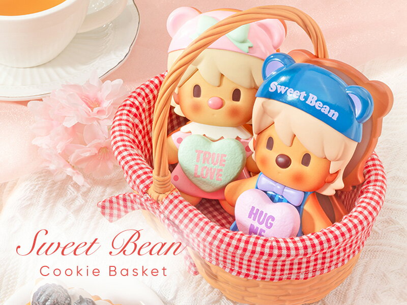 Sweet Bean Cookie Basket