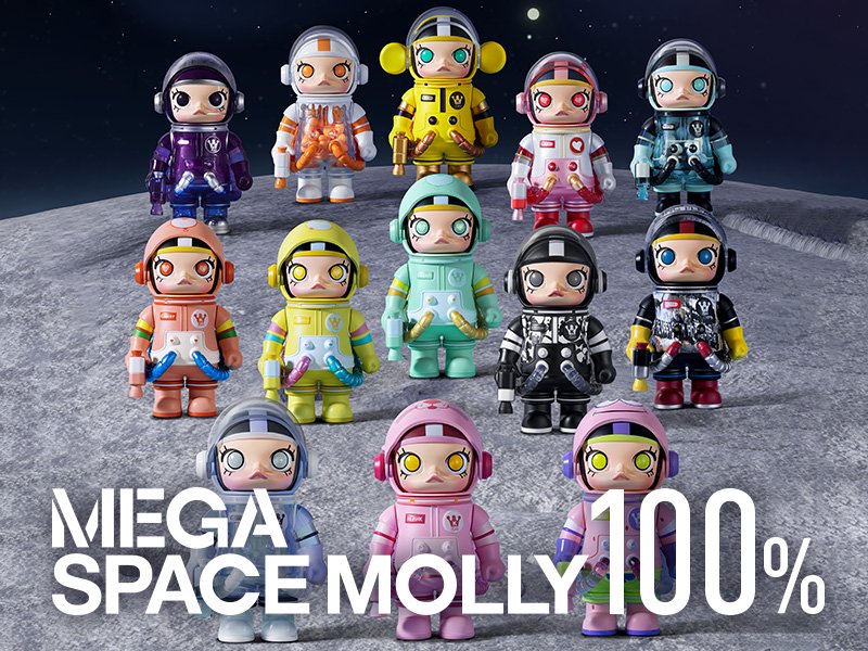 MEGA RNV 100 SPACE MOLLY V[Y 2-B A\[g{bNX 