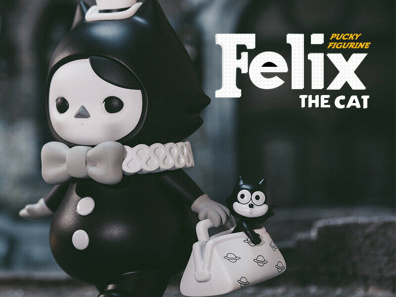 FELIX THE CAT × PUCKY ビッグサイズ