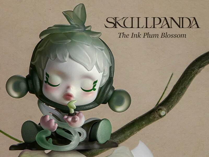 SKULLPANDA The Ink Plum Blossom シリーズ【