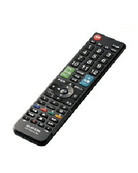 Rakuten - ELECOM（エレコム） かんたんTVリモコン 4549550116091 ERC-TV01MBK-MU