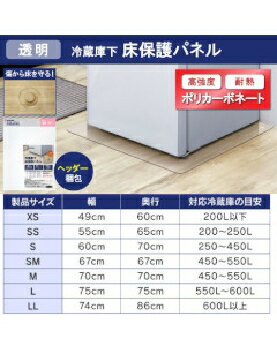 IRISOHYAMA（アイリスオーヤマ） 冷蔵庫下床保護パネルM 4967576539883 RPH-M