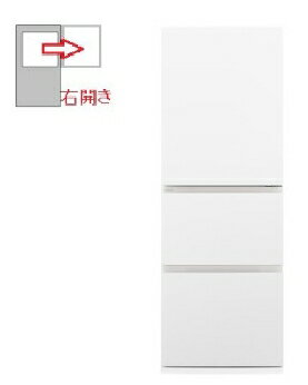 Panasonic（パナソニック） 【右開き】冷蔵庫 3ドア 326L 4549980788271 NR-C33ES1-W [マットホワイト]