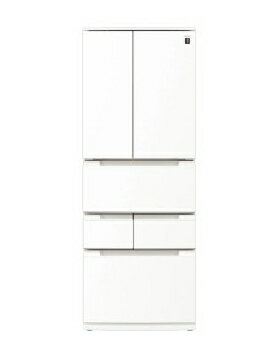 SHARP�ʥ��㡼�ס� �ڥե����ɥ�����¢�� 429L 6�ɥ� 4550556144193 Fit63 SJ-MF43P-W [�饹�ƥ��å��ۥ磻��]