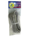 OHM(オーム電機) プラグ付小判コード(3m/12A-125V) 4971275481169 HS-H1203/H-G