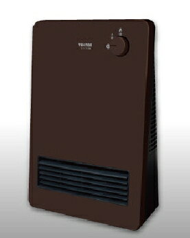 取寄せ商品。（お届けまで1週間ほどお時間がかかります。）【特長】600/1200Wの2段切り替えセラミックヒーター(ダークブラウン)■温風による循環暖房効果■セラミックなので足元に近づけても安全■1200W/600Wの2段切替■転倒OFFスイッチ【仕様】●消費電力:1200W/600W 切替式●電気代:約32.4円/時（1200W時）●サイズ:幅26.0×奥行き14.0×高さ37.0cm●本体質量:2.3kg●色:ダークブラウンTS1271