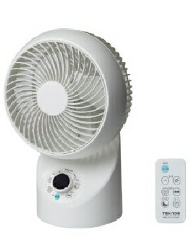 Rakuten - TEKNOS(テクノス） DCモーター360度3D首振りフルリモコンサーキュレーター 4955014045003 SAK-347DC(W) [ホワイト]