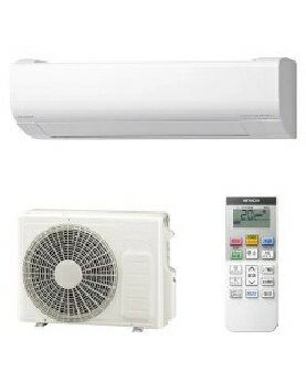 Rakuten - HITACHI（日立） 【送料無料】VJシリーズ エアコン 8畳相当 ステンレス・クリーン 白くまくん RAS-VJ2526S(W) [スターホワイト]