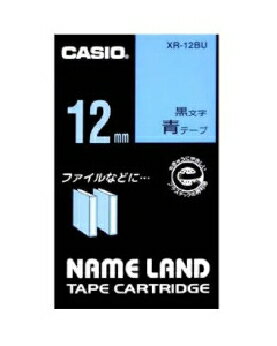 CASIO（カシオ） ネームランドテープ スタンダード12mm 4971850123651 XR-12BU