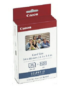 Rakuten - Canon（キャノン） カラーインク/ペーパーセット（カードサイズ36枚） 4960999047058 KC-36IP
